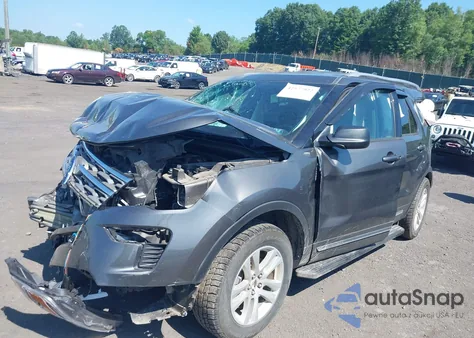 2018 Ford Explorer Xlt из США, поврежденный, VIN 1FM5K8D85JGB74214